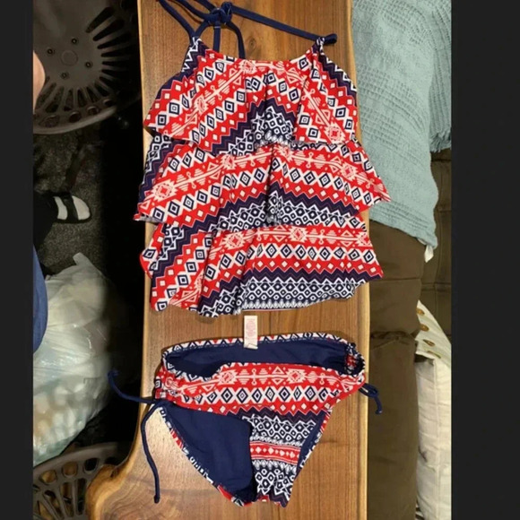 Girls Swimsuit, 2-piece - Picture 1 of 5